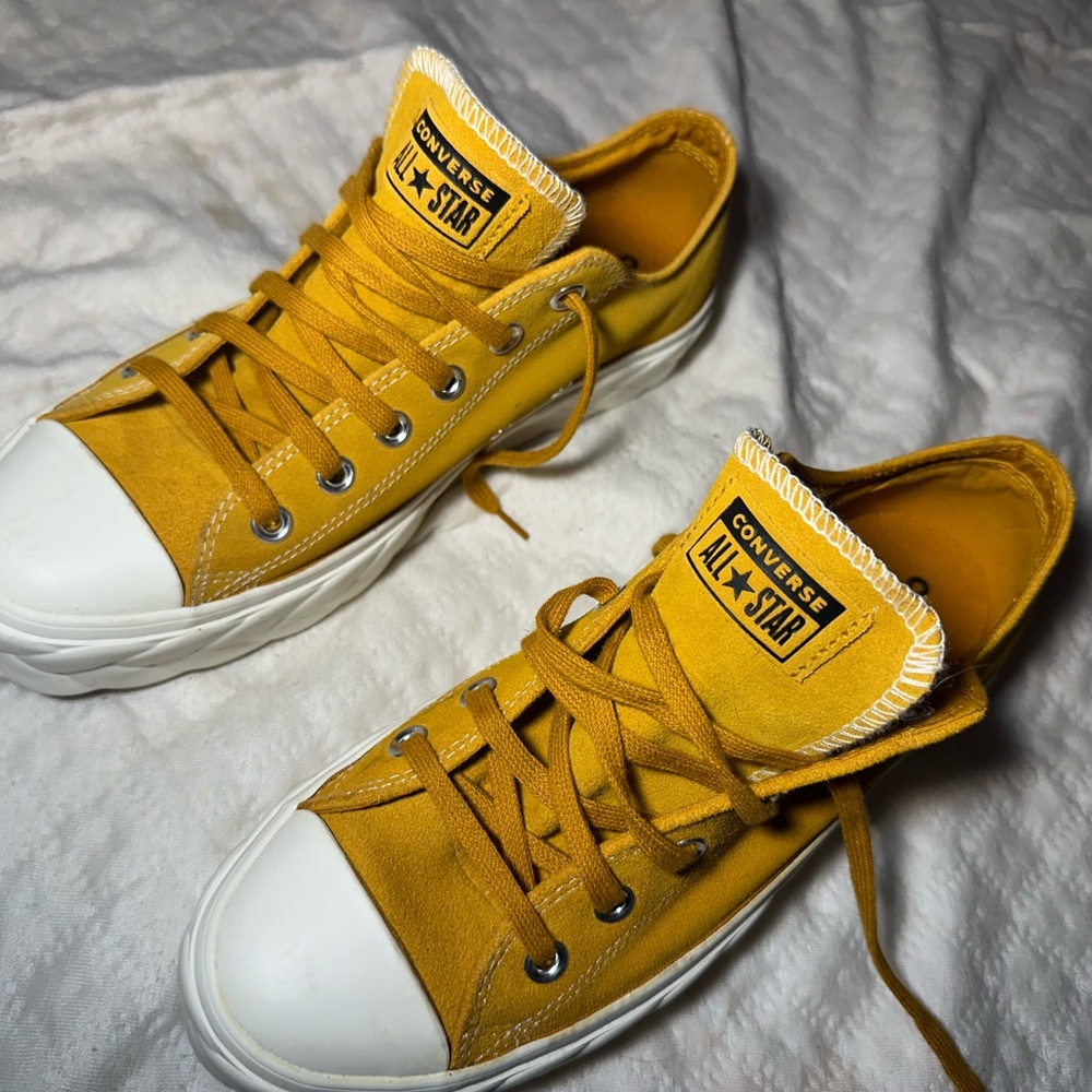 Converse All Star Mustard Sneakers